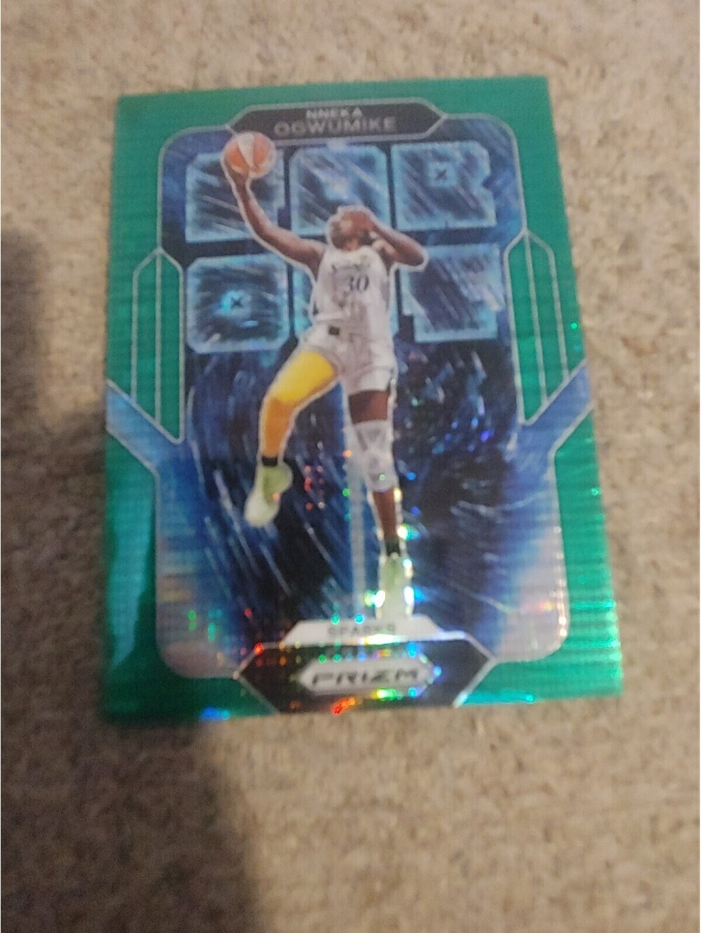 Nneka Ogwumike 2022 Panini Prizm WNBA #/25 Green Pulsar RARE insert